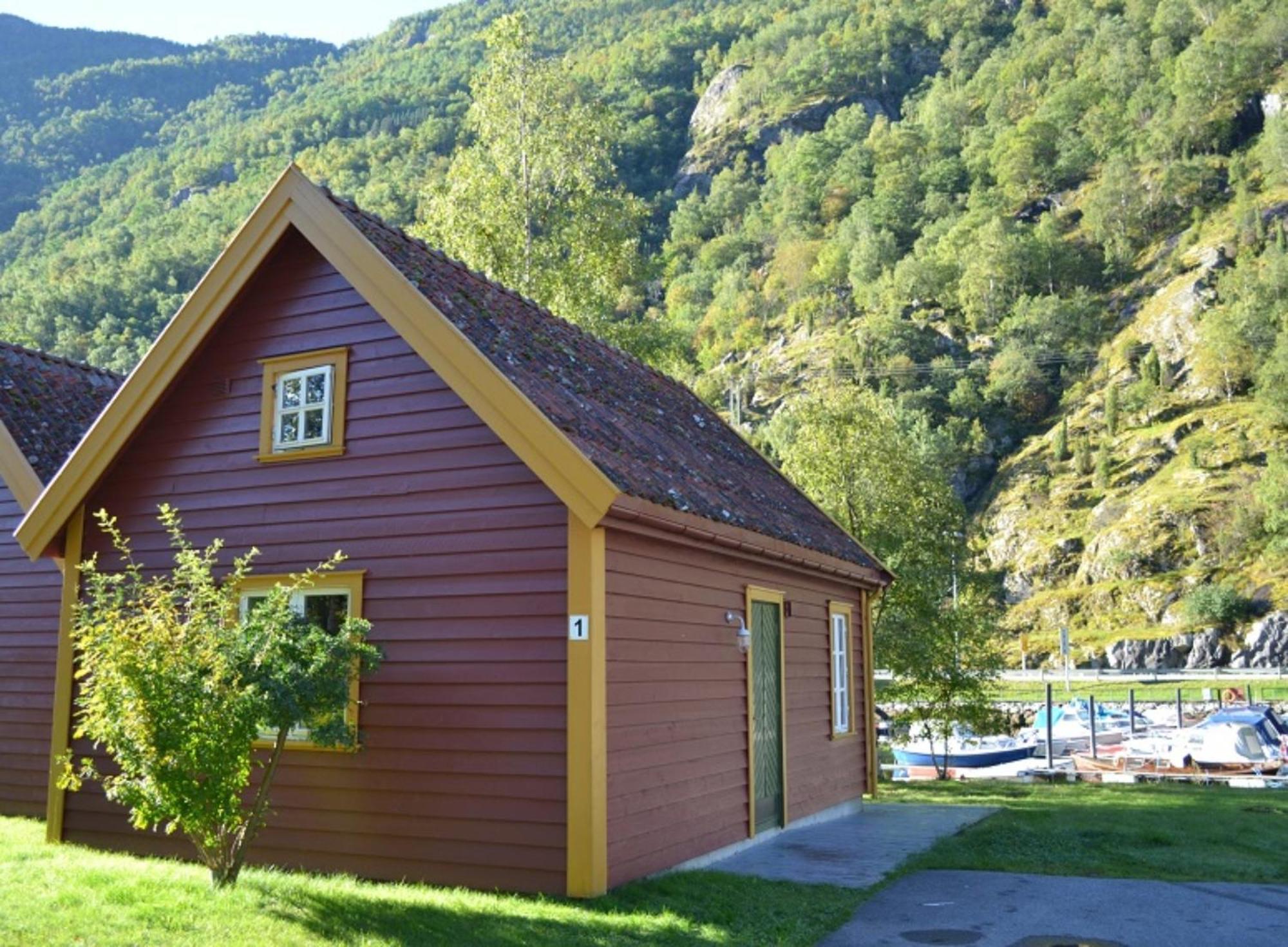 Laerdal Ferie- Og Fritidspark Lærdalsøyri Exteriör bild