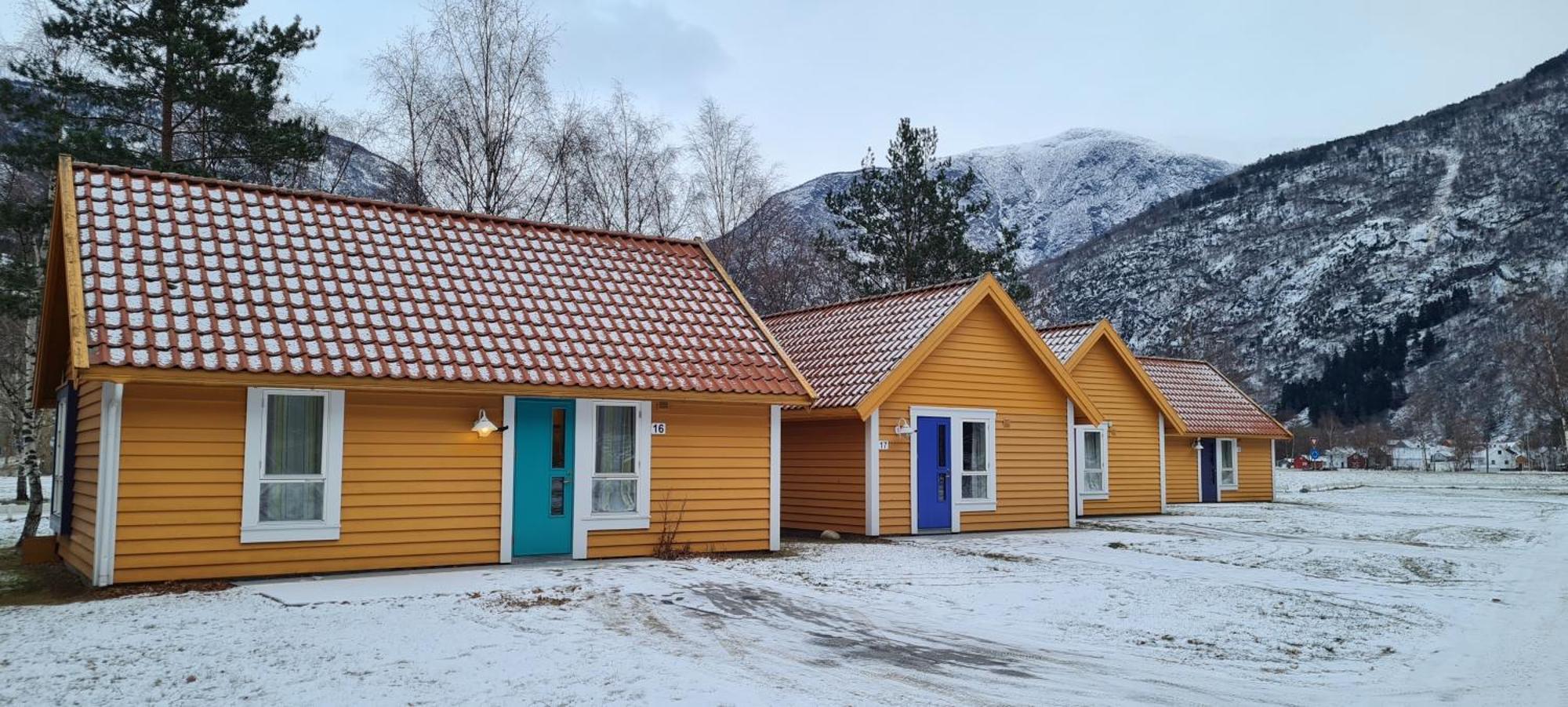 Laerdal Ferie- Og Fritidspark Lærdalsøyri Exteriör bild